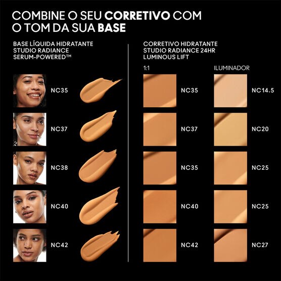 STUDIO RADIANCE CORRETIVO 24H NC42